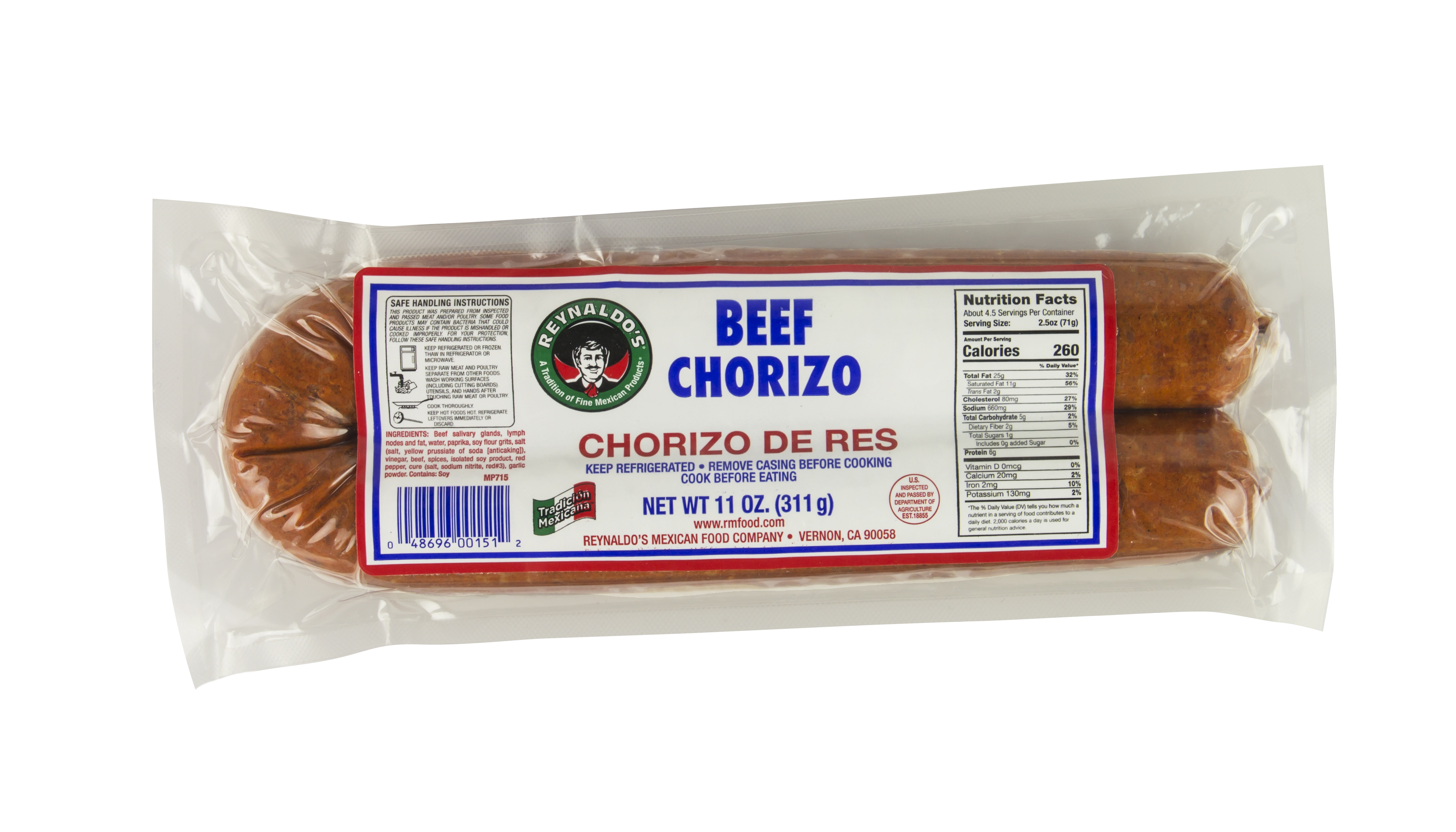 Beef Chorizo 11oz. product image